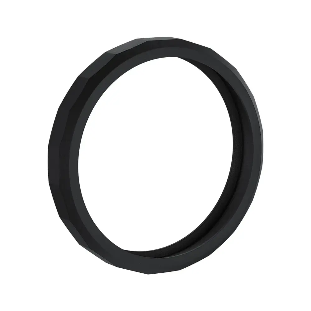 JJC objektivbeskyttelsesring i silikone og objektivdæksel til DJI Osmo Action 6