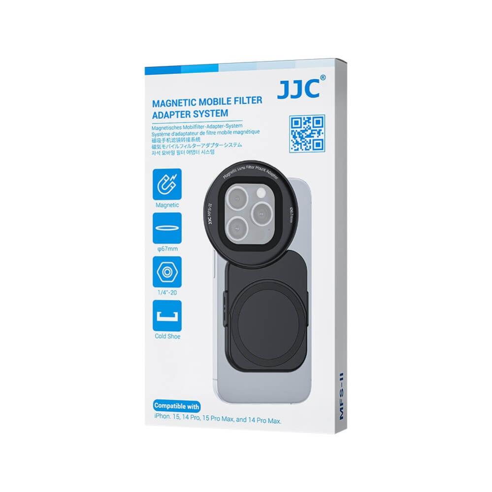 JJC magnetisk filter- og modlysblænde-kit til iPhone 14 Pro Max
