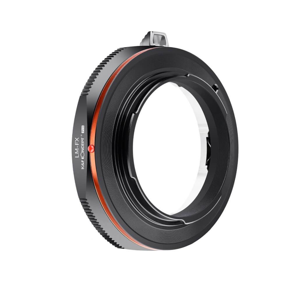 K&F Concept Objektivadapter Pro till Leica M objektiv för Fujifilm X kamerahus