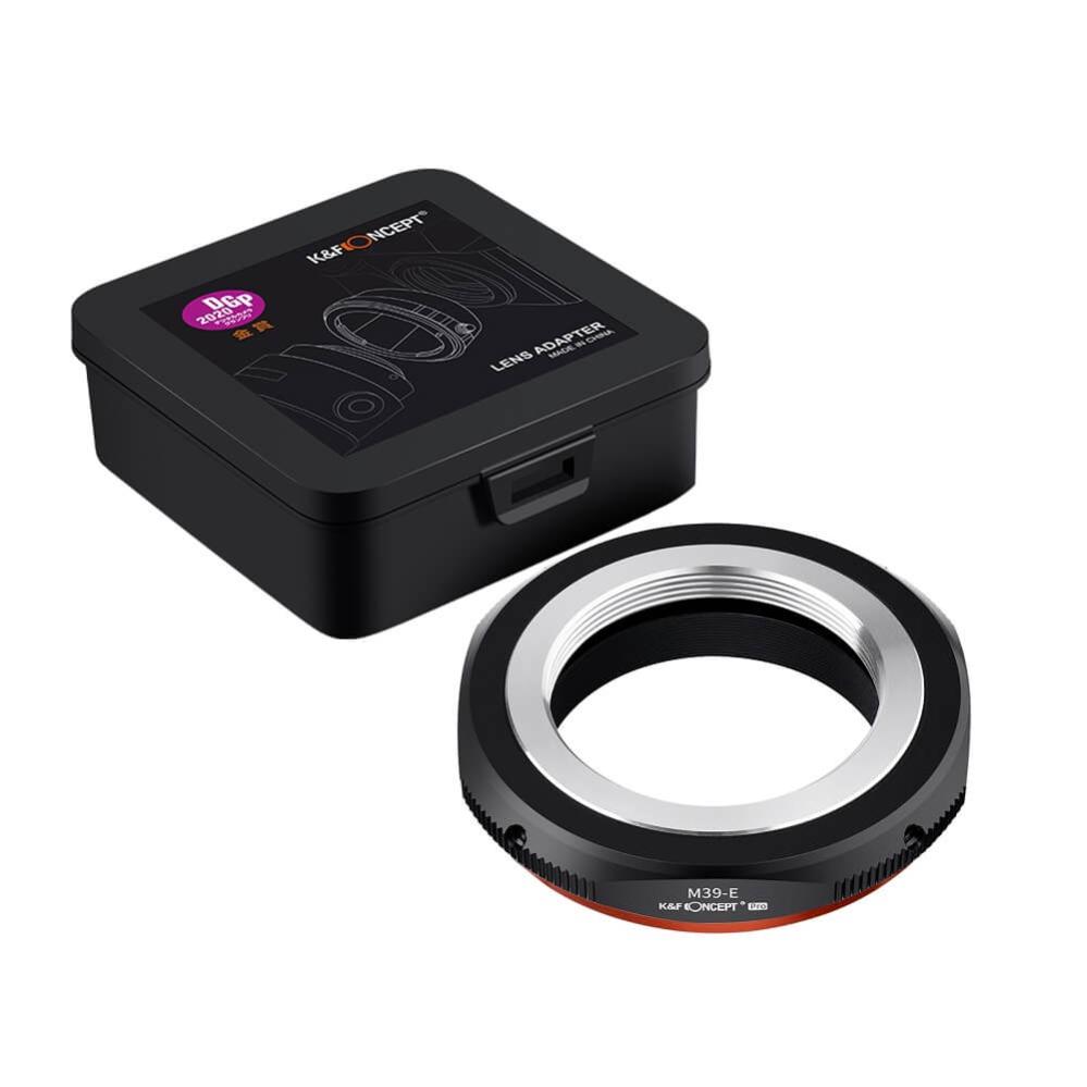 K&F Concept Objektivadapter Pro till M39 objektiv för Sony E kamerahus