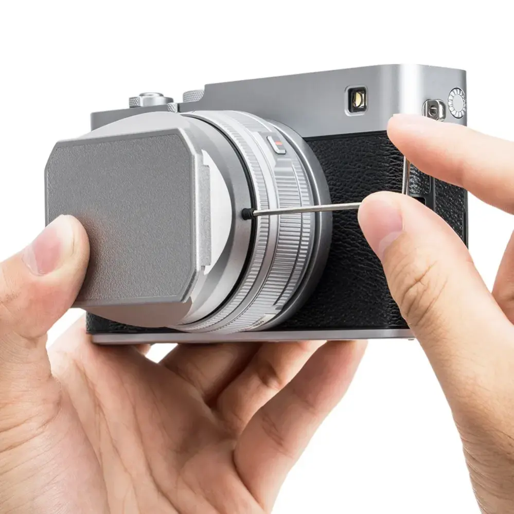 JJC modlysblænde til Fujifilm XF 23mm f/2.8 R WR og XF 27mm f/2.8