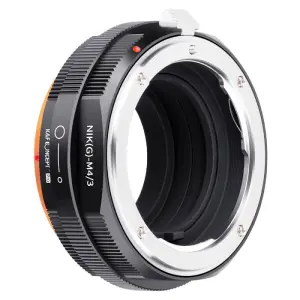K&F Concept Objektivadapter Pro till Nikon G objektiv f&ouml;r Micro 4/3 kamerahus