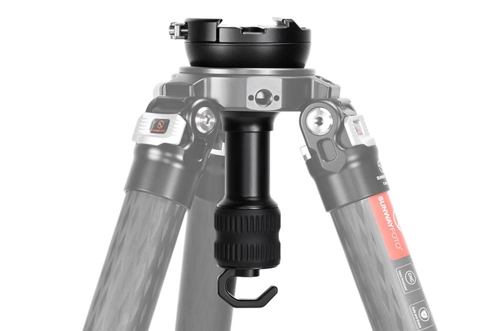 Sunwayfoto TA-75LC nivelleringshalvkugle 75mm med Arca Swiss-hurtigfæste