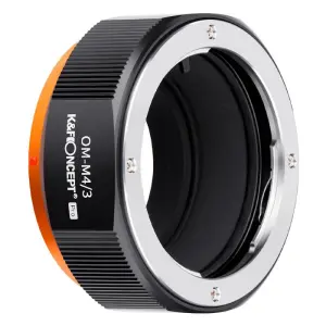K&F Concept Objektivadapter Pro till Olympus OM objektiv f&ouml;r Micro 4/3 kamerahus