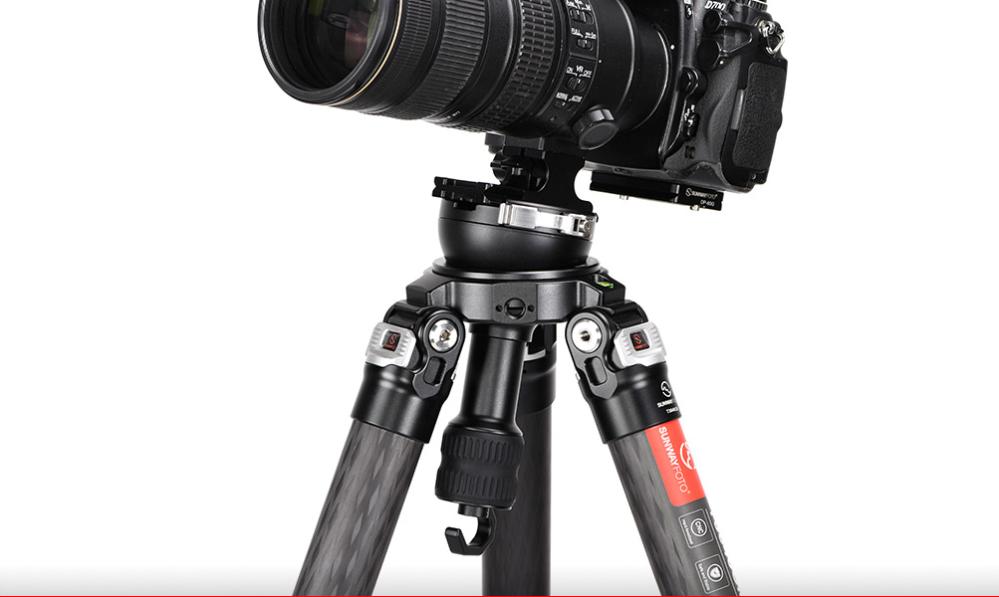 Sunwayfoto TA-75LC nivelleringshalvkugle 75mm med Arca Swiss-hurtigfæste