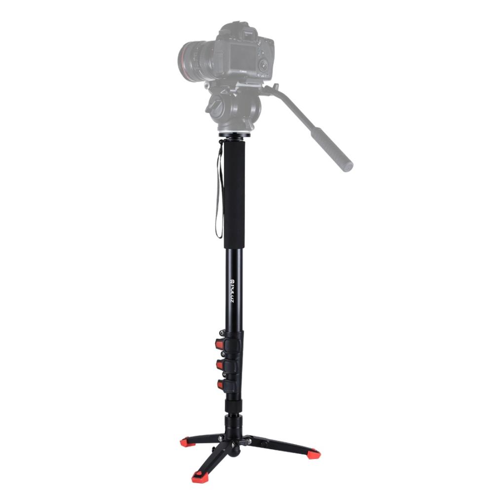 Puluz Enbensstativ självstående monopod med stödben 185cm
