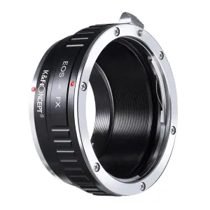 K&F Concept objektivadapter till Canon EF/EF-S objektiv f&ouml;r Fujifilm X kamerahus