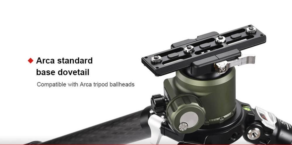 Sunwayfoto SMP-140 Adapterplatta för Arca och M-LOK