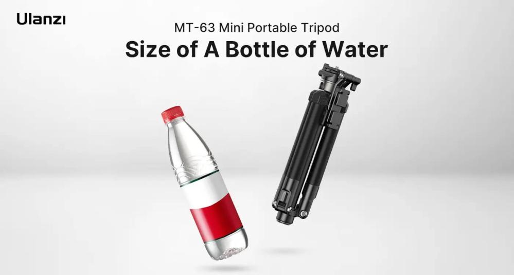 Ulanzi MT-63 Portabelt Kamerastativ 145cm med mobilhållare