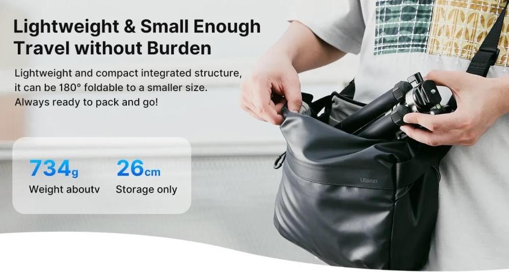 Ulanzi MT-63 Portabelt Kamerastativ 145cm med mobilhållare