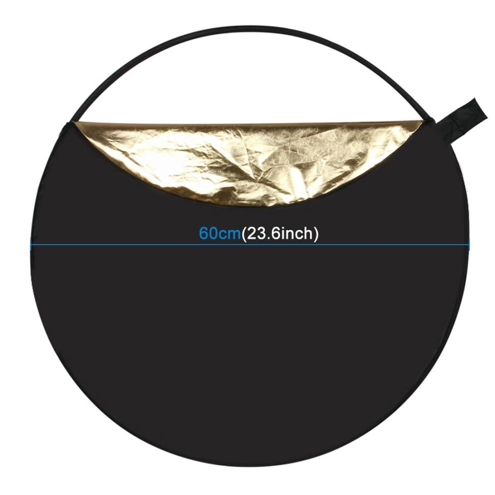 Puluz 5 i 1 Reflexskärm silver, transparent, guld, vit, svart
