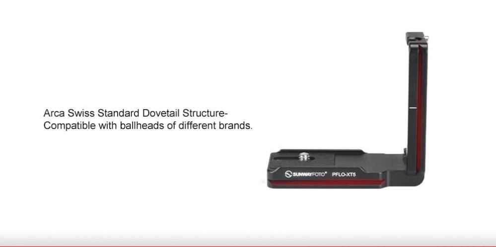 Sunwayfoto L-Bracket för Fujifilm X-T5