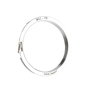 K&F Objektivadapter till M42 objektiv f&ouml;r Pentax K kamerahus