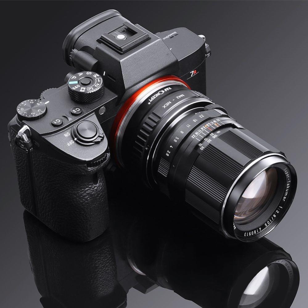 K&F Concept Objektivadapter till M42 objektiv för Sony E kamerahus