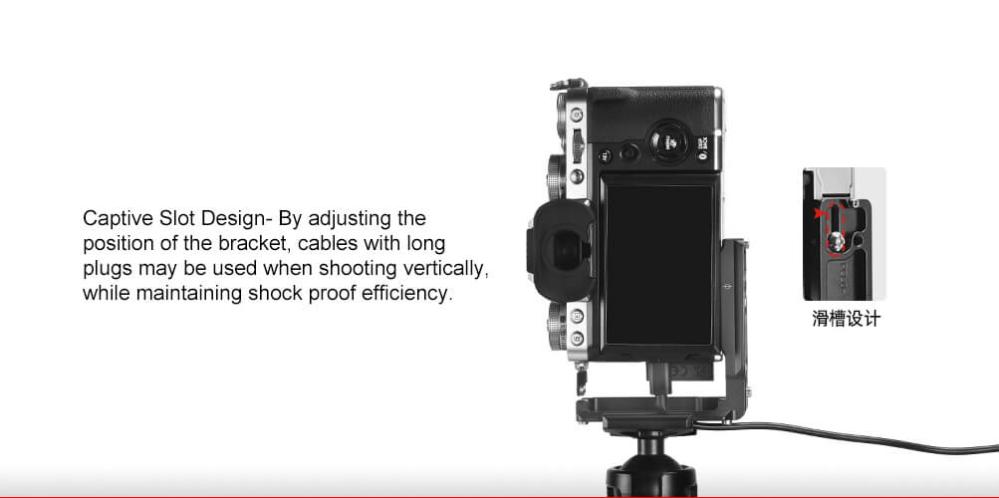 Sunwayfoto L-Bracket för Fujifilm X-T5