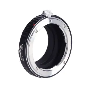 K&F Concept Objektivadapter till Nikon F objektiv f&ouml;r Leica M kamerahus