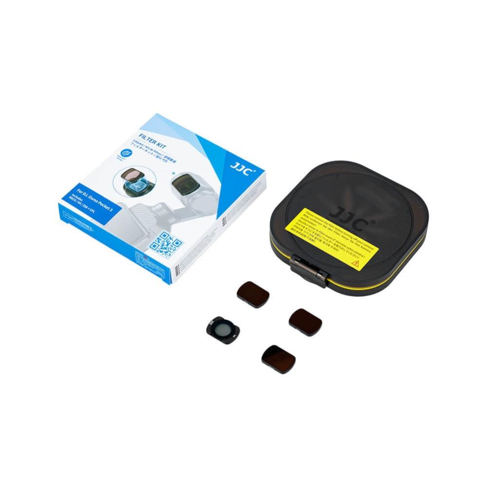 JJC filterpakke ND16 ND64 ND256 CPL til DJI Osmo Pocket 3