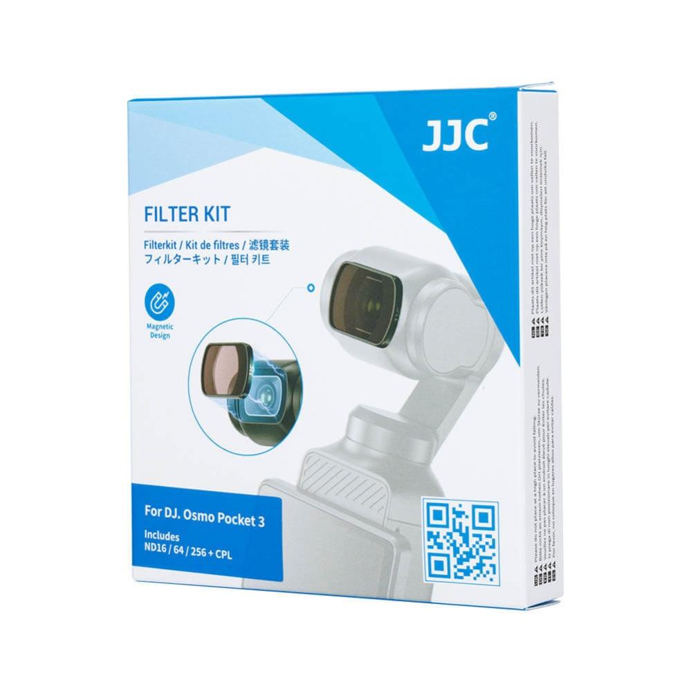 JJC filterpakke ND16 ND64 ND256 CPL til DJI Osmo Pocket 3