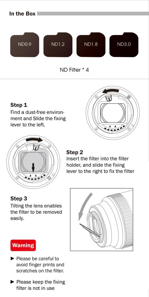 Haida ND-filterkit til Sigma 14–24mm f/2.8 DG DN Art til Sony E/Leica L