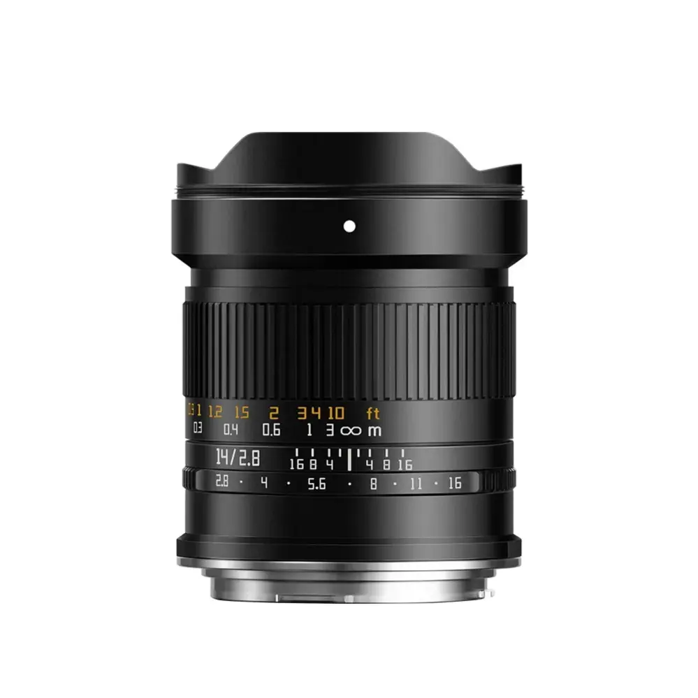 TTArtisan 14mm f/2.8 Vidvinkelobjektiv Fullformat för Canon RF