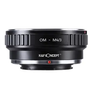 K&F Concept Objektivadapter till Olympus OM objektiv f&ouml;r Micro 4/3 kamerahus