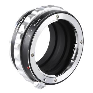 K&F Objektivadapter till Pentax K/M/A/FA/DA objektiv f&ouml;r Sony E kamerahus