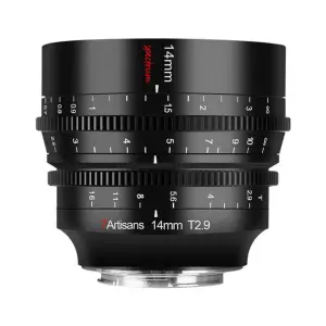 7Artisans 14mm T2,9 Spectrum Cinema til Leica L (fuldformat)