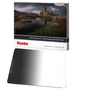 Haida bl&oslash;dt gradueret GND4-filter 2 stop 150x170 mm til M15/150 mm filtersystem