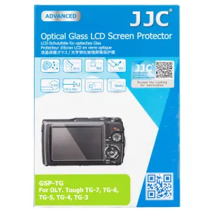 JJC Sk&aelig;rmbeskyttelse til Olympus Tough optisk glas 9H