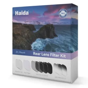 Haida HD4876 bageste objektivfilter kit til Nikon Z og Leica L
