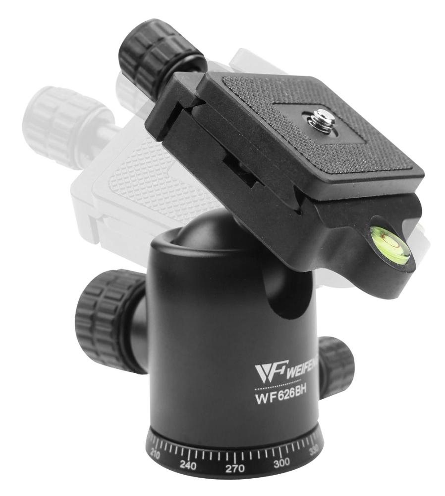 Weifeng WF-6627 Pro Kamerastativ 155cm med kulled