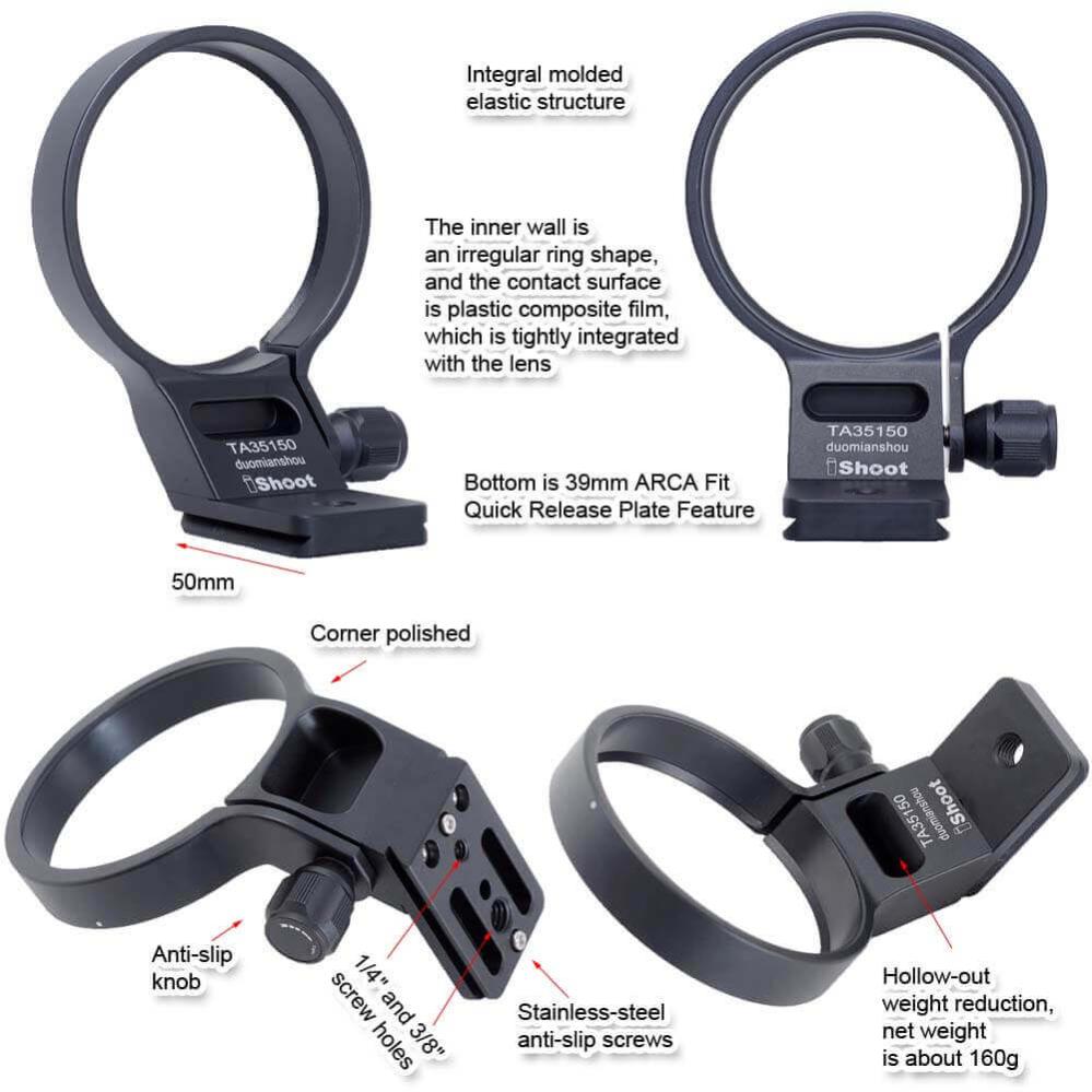 iShoot Stativfäste för Tamron 35-150mm f/2-2.8 Di III VXD A058