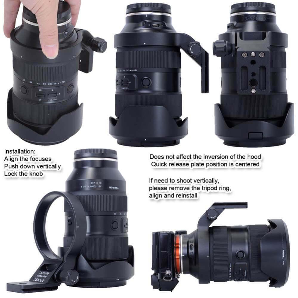 iShoot Stativfäste för Tamron 35-150mm f/2-2.8 Di III VXD A058
