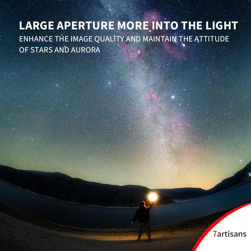 7Artisans 7.5mm f/2.8 II Fisheye-objektiv för Canon EOS R