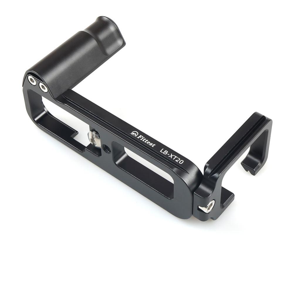 Fittest L-Bracket med handgrepp för Fujifilm X-T10 X-T20 X-T30