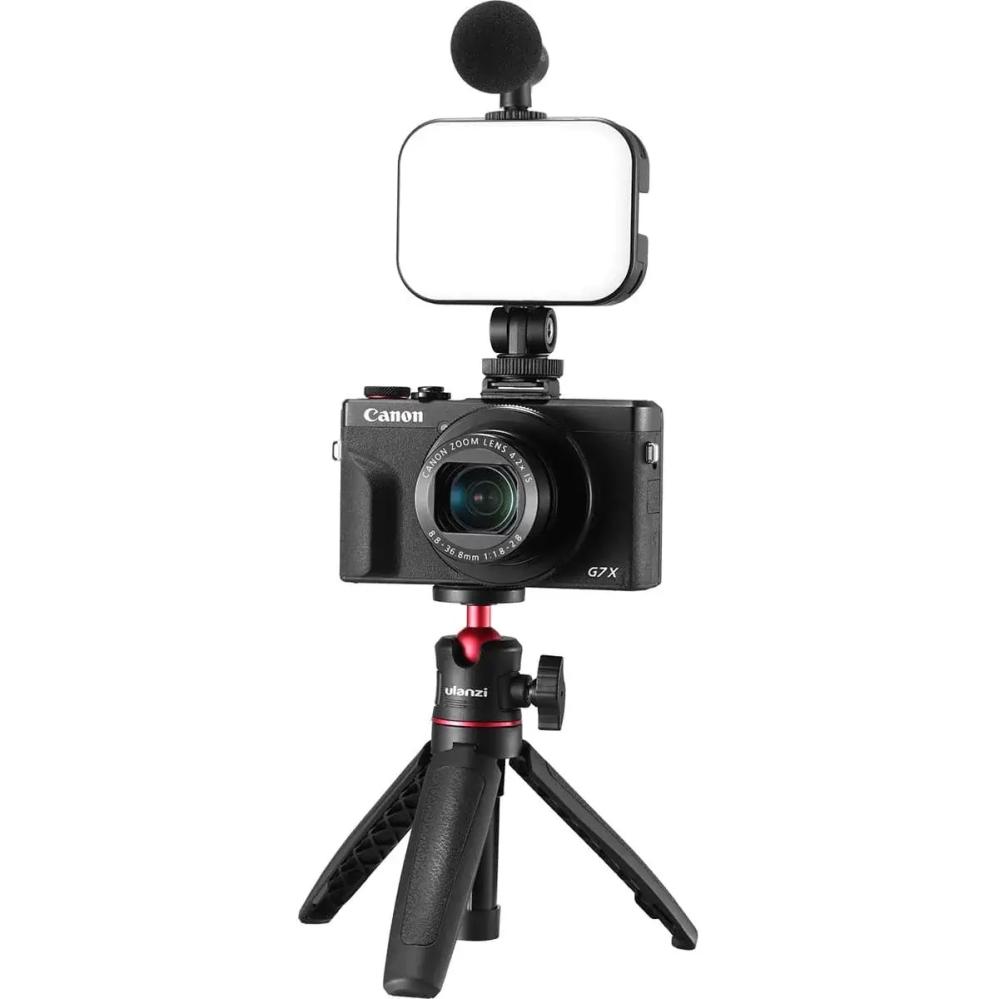 VIJIM VL100C Pocket videolys med 100 LED til kamera og mobil