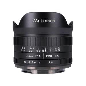 7Artisans 7.5mm f/2.8 II Fisheye-objektiv APS-C f&ouml;r Sony E