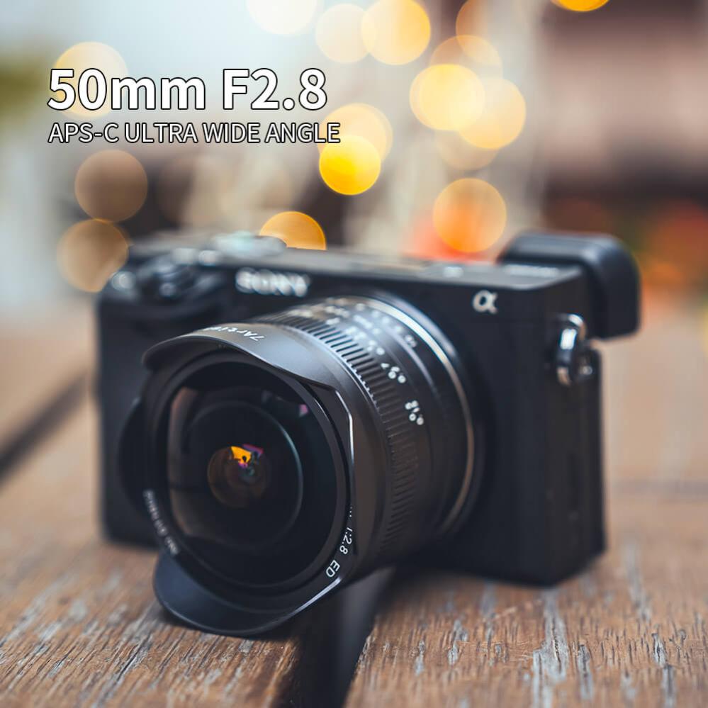 7Artisans 7.5mm f/2.8 II Fisheye-objektiv APS-C för Sony E