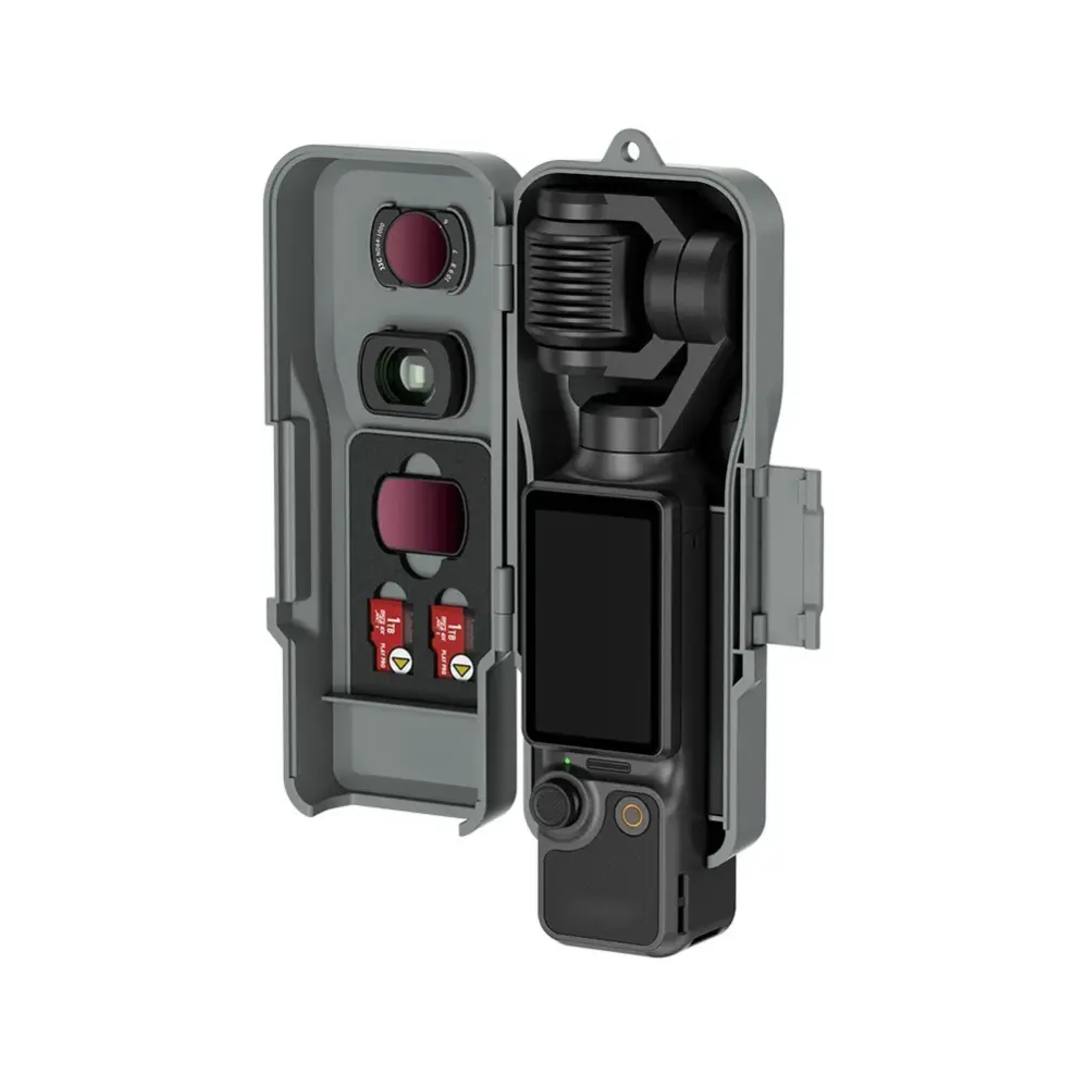 JJC beskyttelsescover til Osmo Pocket 3/4 – beskyttelse med filteropbevaring