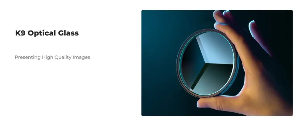 K&F Concept Kalejdoskopfilter 58 mm – Trekantet prismefilter
