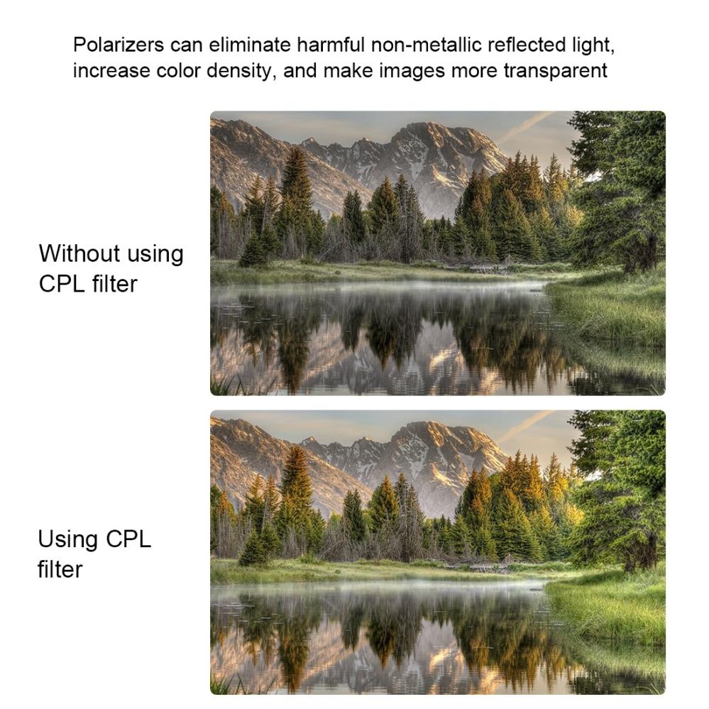Puluz CPL-filter til DJI Osmo Action