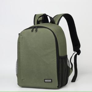 Caden gr&ouml;n Kameraryggs&auml;ck f&ouml;r 1st DSLR + 2-5st objektiv + 1st blixt