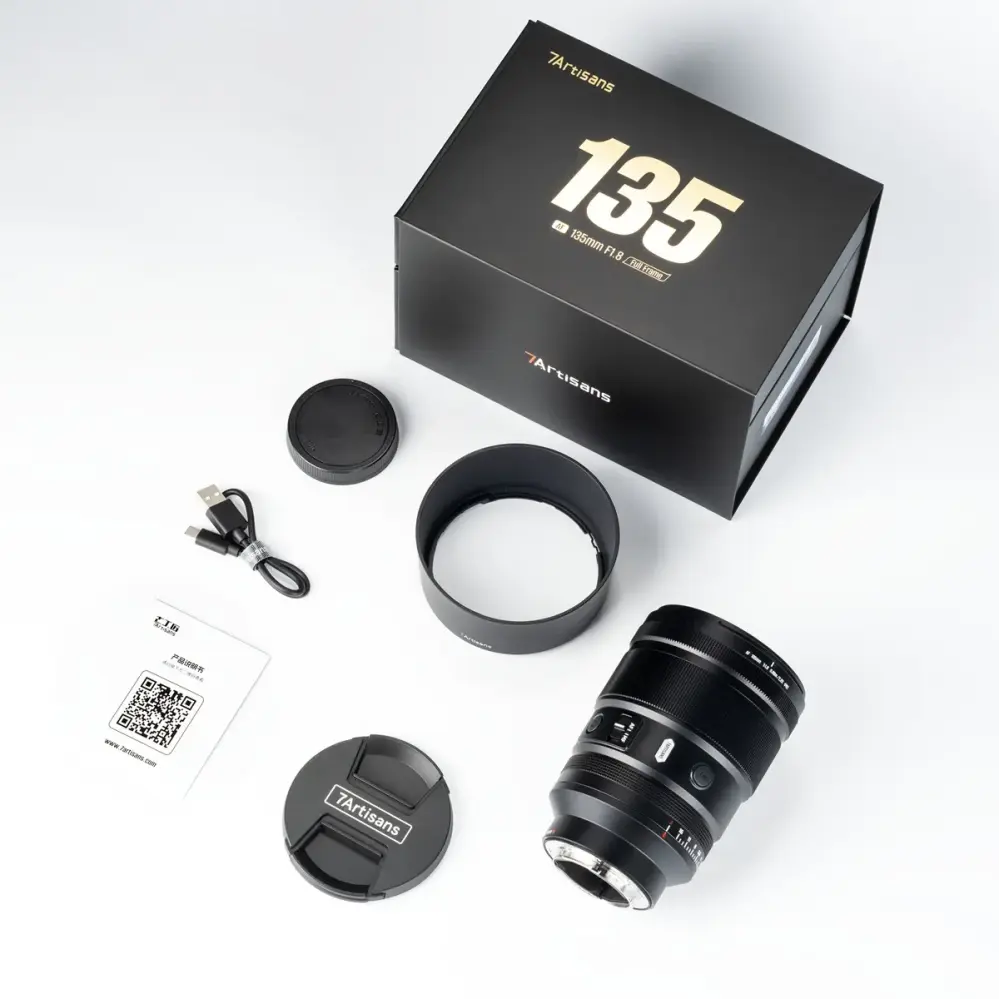 7Artisans AF 135mm f/1.8 Fullformat til Sony E