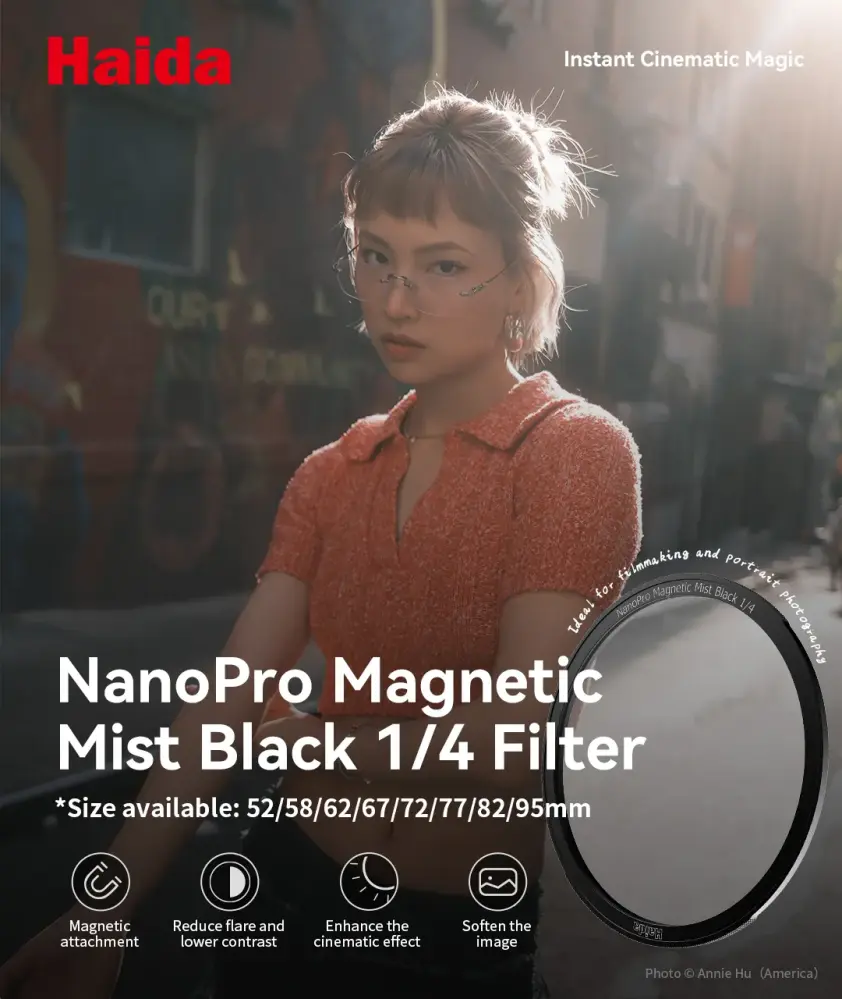 Haida NanoPro Magnetisk Black Mist 1/4-filter