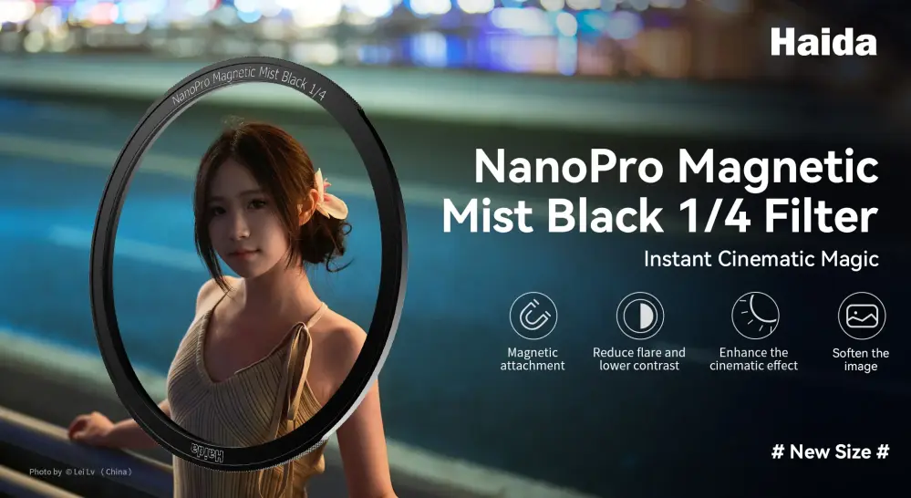 Haida NanoPro Magnetisk Black Mist 1/4-filter