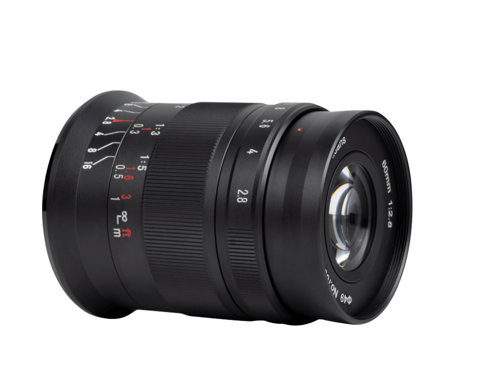 7Artisans 60mm f/2.8 Mark II Makroobjektiv APS-C för Leica L