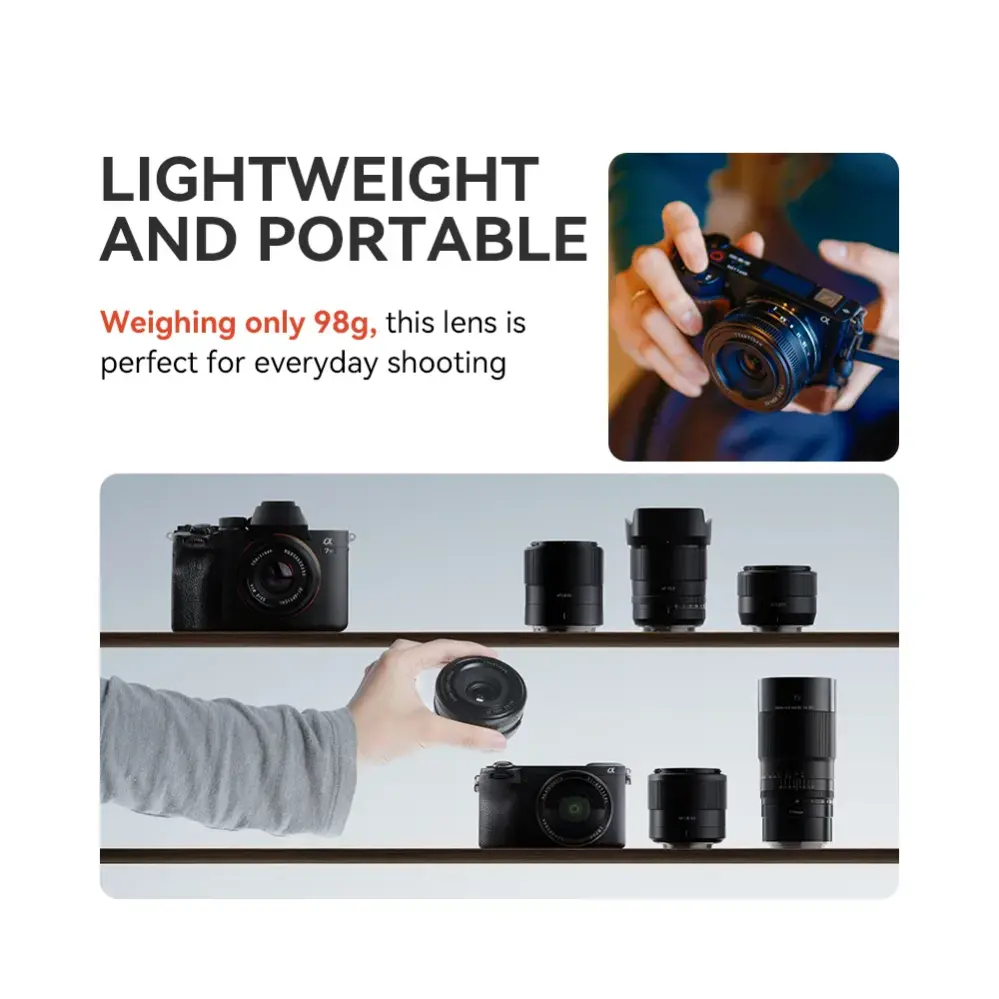 TTArtisan AF 14mm f/3.5 APS-C Vidvinkelobjektiv för Sony E