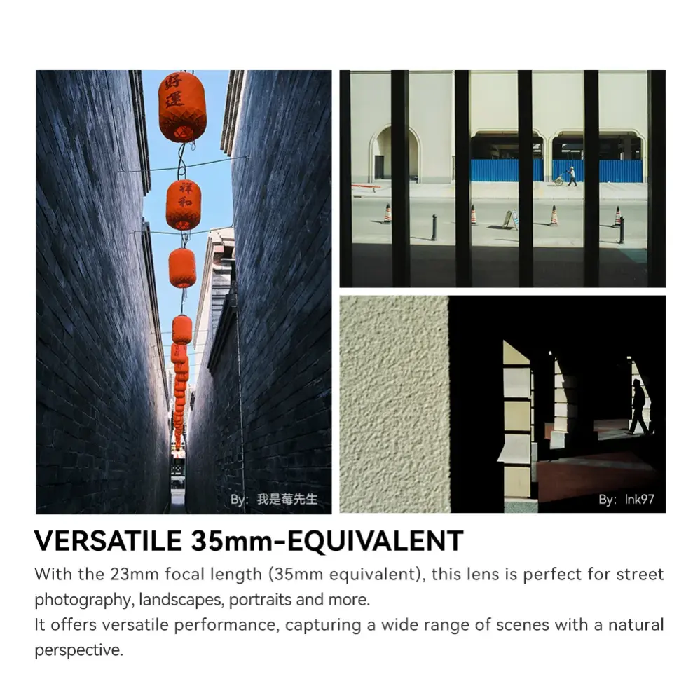 TTArtisan AF 23mm f/1.8 APS-C objektiv för Sony E