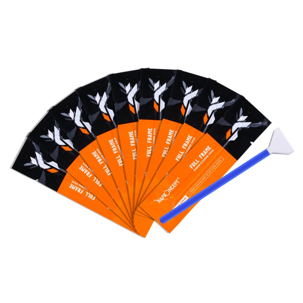 K&F Concept 10st Rengöringsstickor för fullformats bildsensor