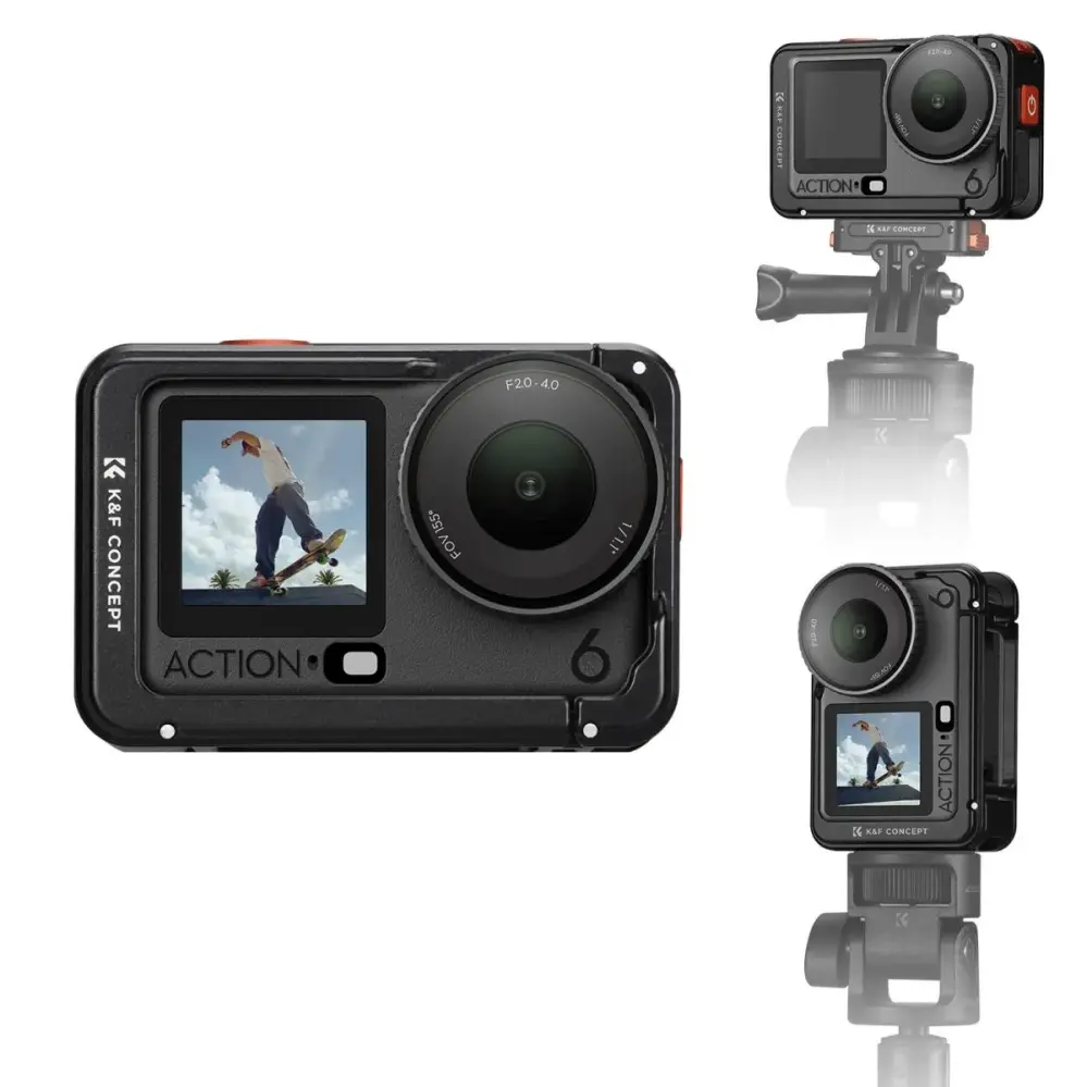 K&F Concept kamerakehikko DJI Osmo Action 6:lle